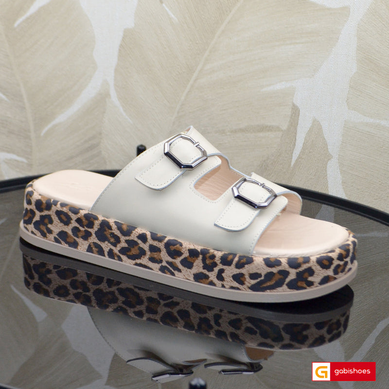 Sandale Piele Naturala Bej Lorena 3942-2