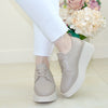 Pantofi Casual Dama Piele Naturala Taupe Lorena 1768-8