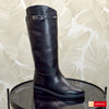 Cizme Dama Piele Naturala Neagra Lorena 4138-1