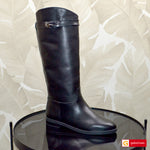 Cizme Dama Piele Naturala Neagra Lorena 4138-1