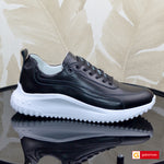 Sneakers Piele Naturala Neagra Lorena 3744-7