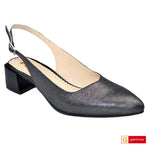 Sandale Dama Office Piele Naturala Neagra Lorena 3752-5