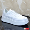 Pantofi Sport Piele Naturala Alba Lorena 4097-1