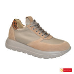 Pantofi Sport Piele Naturala Taupe Lorena 3121-2