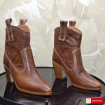 Ghete Dama Piele Naturala Maro Sandy 4113-5