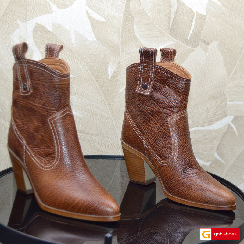 Ghete Dama Piele Naturala Maro Sandy 4113-5