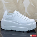 Pantofi Sport Piele Naturala Alba Lorena 4065-1 NEW