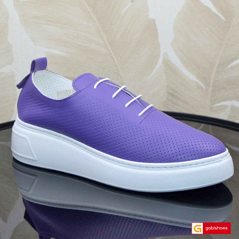 Pantofi Sport Piele Naturala Mov Gabinna 2014-2