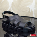 Sandale Piele Naturala Neagra Lorena 3920-1
