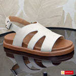 Sandale Piele Naturala Bej Lorena 3920-2