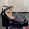 Sandale Dama Piele Naturala Neagra Lorena 1954-20