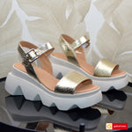 Sandale Piele Naturala Aurie Lorena 1161-22