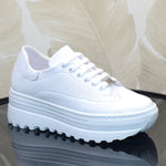 Pantofi Sport Piele Naturala Alba Lorena 3239-1