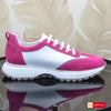 Pantofi Sport Dama Piele Naturala Siclam cu Alb Lorena 3969-1