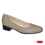 Pantofi cu Toc Dama Piele Naturala Taupe Gabinna 3426-3