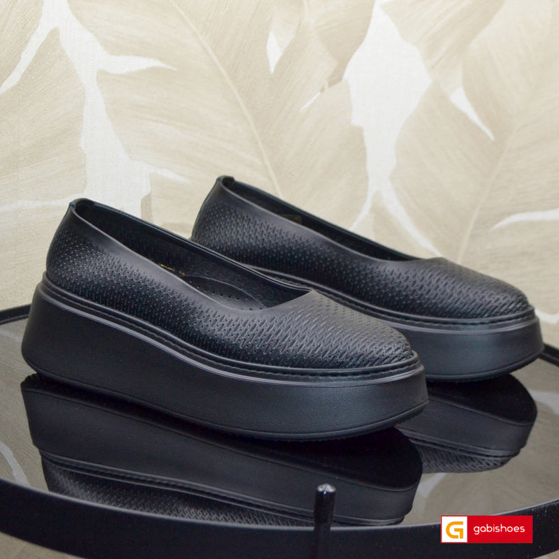 Balerini Piele Naturala Neagra Gabriela 3928-5