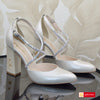 Pantofi Office Dama Piele Naturala Bej Sidef Lorena 3671-2 TT