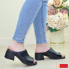 Papuci Dama Piele Naturala Neagra Gabinna 3768-3