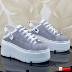 Pantofi Sport Piele Naturala Intoarsa Gri Lorena 3930-1