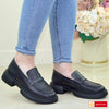 Pantofi Casual Piele Naturala Neagra Gabinna 3724-3