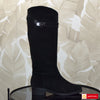Cizme Dama Piele Naturala Intoarsa Neagra Lorena 4149-1