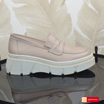 Pantofi Casual Dama Piele Naturala Taupe Lorena 3267-7