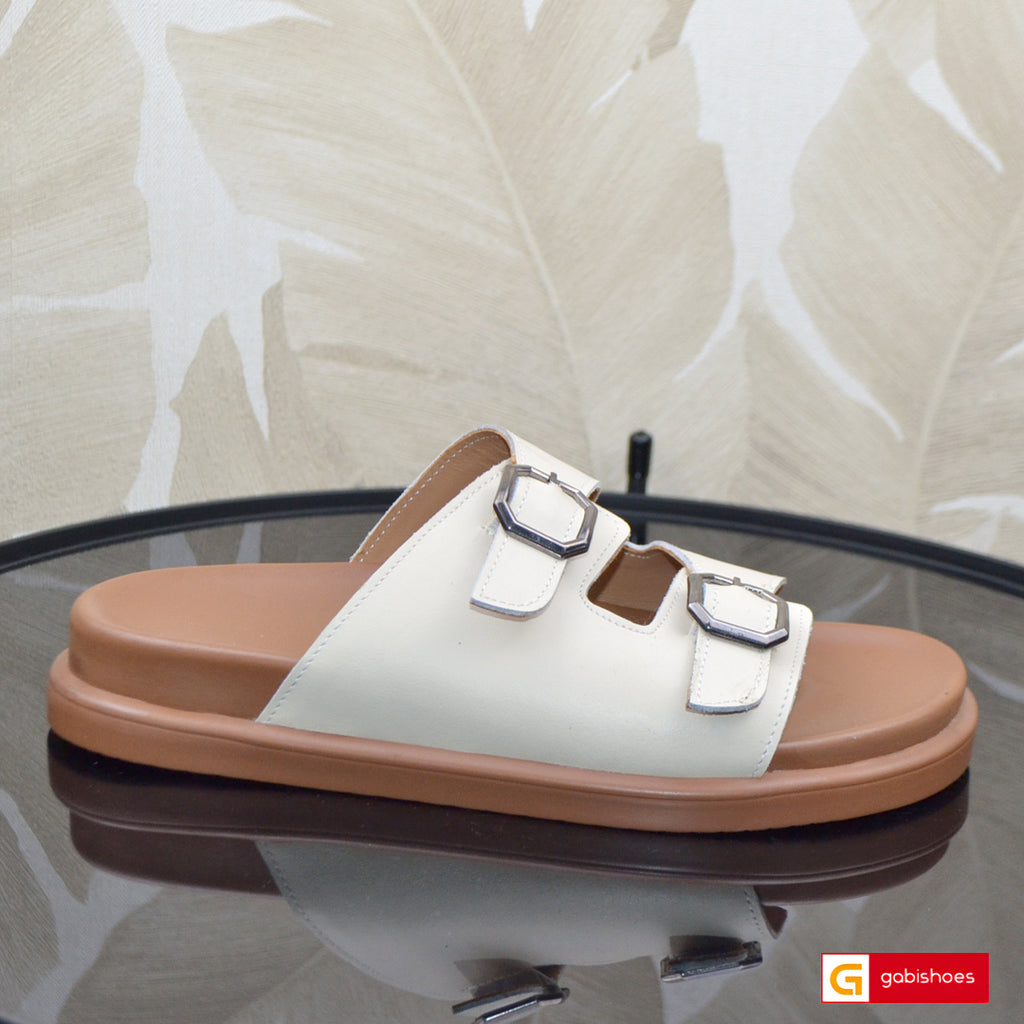 Sandale Piele Naturala Bej Lorena 3947-1