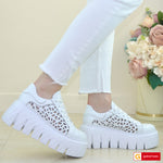 Pantofi Sport Piele Naturala Alba Lorena 3826-2