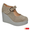 Pantofi Dama Piele Naturala Taupe Vittoria 3614-2