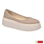 Balerini Piele Naturala Taupe Gabriela 3146-54