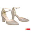 Pantofi Office Piele Naturala Taupe Gabriela 1162-7