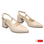 Sandale Dama Office Piele Naturala Bej Pudra Lorena 3754-2