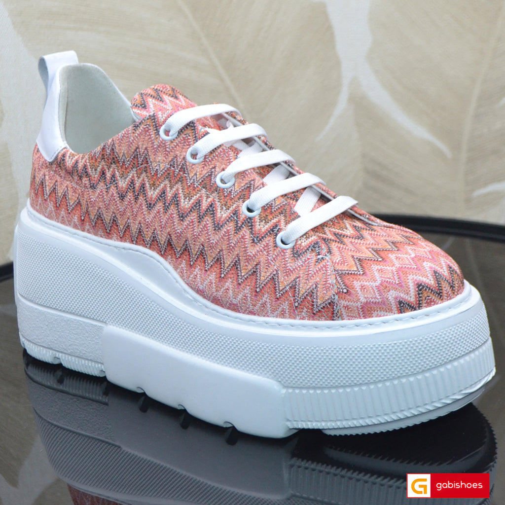 Pantofi Sport Dama Piele Naturala Multicolora Lorena 4047-2