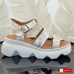 Sandale Piele Naturala Aurie Lorena 3979-5