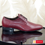 Pantofi Office Piele Naturala Bordo Gabriel 6826