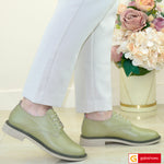 Pantofi Dama Piele Naturala Verde Lorena 3193-6