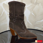 Ghete Dama Piele Naturala Intoarsa Maro Sandy 4112-3