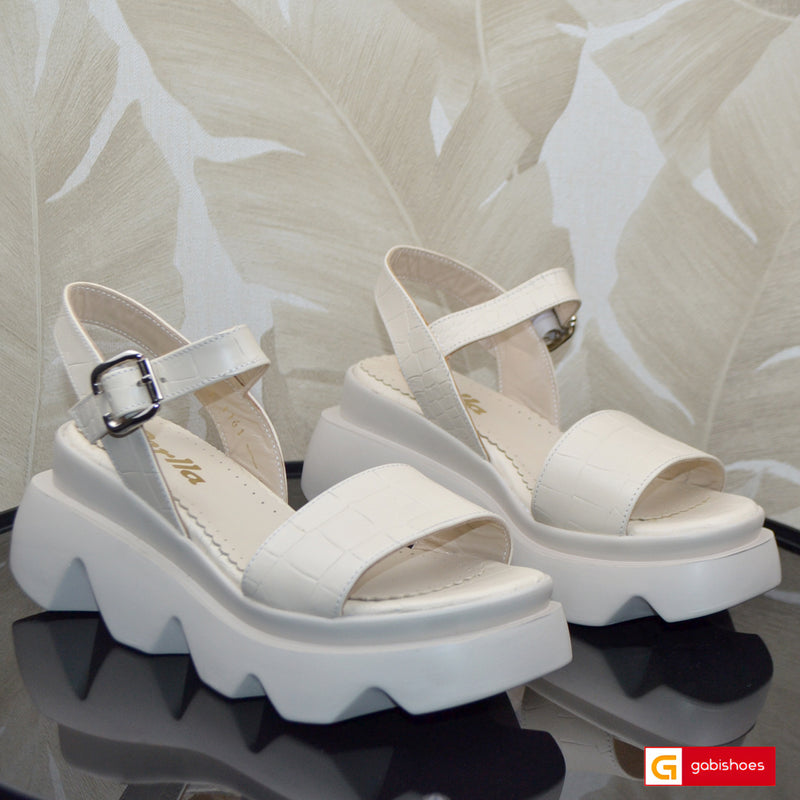 Sandale Piele Naturala Bej Lorena 1161-9