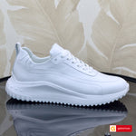 Sneakers Piele Naturala Alba Lorena 3744-8