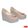 Pantofi Dama Piele Naturala Taupe Lorena 1312-11