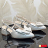 Sandale Office Dama Piele Naturala Bej Sidef Ama 3762-2025