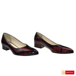Pantofi Office Dama Piele Naturala Bordo Lorena 3995-5