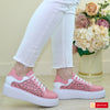 Pantofi Dama Sport Piele Naturala Alba Gabinna 3220-2025
