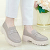 Pantofi Casual Dama Piele Naturala Taupe Lorena 1840-3