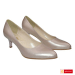 Pantofi Office Dama Piele Naturala Taupe Lorena 3595-3