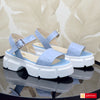 Sandale Casual Dama Piele Naturala Blue Lorena 1190-30