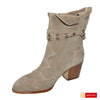 Ghete Dama Piele Naturala Taupe Sandy 3656-2