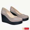 Pantofi Dama Piele Naturala Taupe Sandy 1422-4