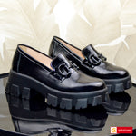 Pantofi Dama Piele Naturala Neagra Gabinna 3115-3