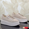 Pantofi Sport Dama Piele Naturala Taupe Gabinna 1269-2025
